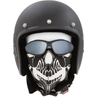 Highway Hawk Obličejová maska Highway Hawk Skull black – Zboží Mobilmania