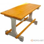 HTI Betonový stůl Parkový T1001 1500 mm, dlouhé (k zabetonování), vymývaný – Zboží Dáma