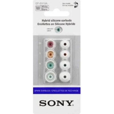 SONY EP-EX10A hybridní silikonové koncovky sluchátek bílá EPEX10AWQ.AE – Hledejceny.cz