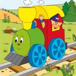 Woody puzzle Mašinka 4 dílky – Hledejceny.cz