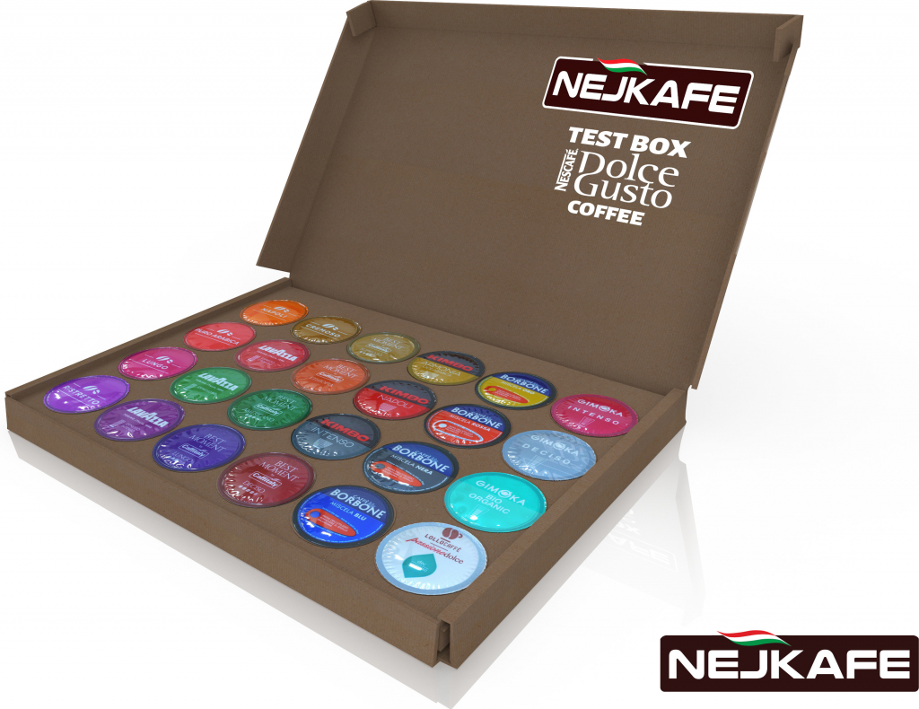 Nejkafe Test box do Dolce Gusto 24 kapslí