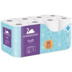 SHP Harmanec Toaletní papír Harmony Soft 16, 3 vrstvý, 17,5 metrů, cena za balení 16 ks 55059