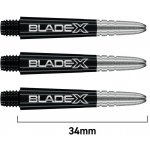 Winmau Vecta Blade X Short black / silver – Zbozi.Blesk.cz