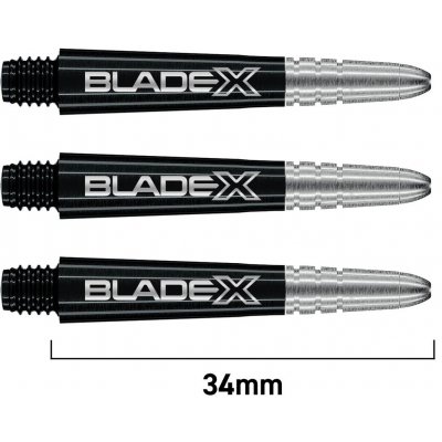 Winmau Vecta Blade X Short black / silver – Zbozi.Blesk.cz