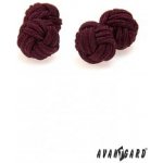 Avantgard Knots manžetové uzlíky 614-13 bordó – Zboží Dáma