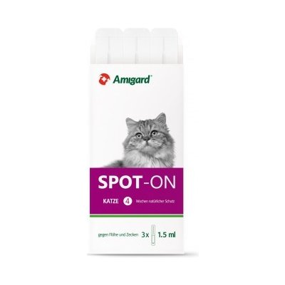 Amigard Spot-on Katze 3x1,5 ml – Zbozi.Blesk.cz