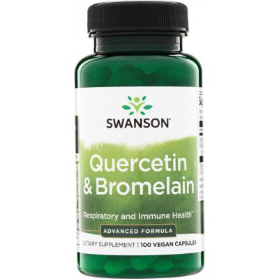 Swanson Kvercetin Quercetin a Bromelin 100 kapslí – Hledejceny.cz