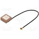 SR PASSIVES GPS-ANT055 Anténa; GPS; 0dBi; RHCP; k vestavbě; 50Ω; 13x13x6,2mm; f: 1,575GHz