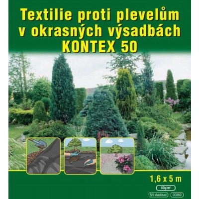 Nohel Garden Kontex mulčovací netkaná textilie 1,6 x 5 m černá – Zboží Dáma