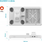 FIXED Multifunkční stanice Xbox Series X a S SFIXXB-MCS-WH – Zboží Živě