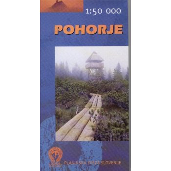 Pohorje turistická mapa