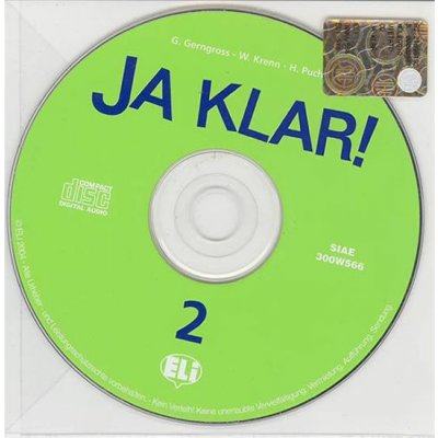 Ja klar! - audio-CD 2 – audionahrávky k 2. dílu učebnice němčiny – Hledejceny.cz