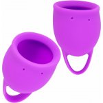 Lola Games Sada menstruačních kalíšků Natural Wellness Fialový Tulipán 2 ks – Hledejceny.cz