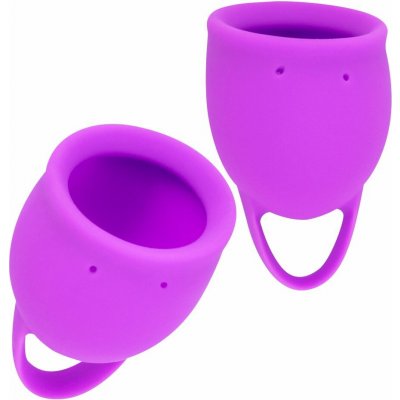 Lola Games Sada menstruačních kalíšků Natural Wellness Fialový Tulipán 2 ks – Hledejceny.cz