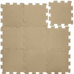 Zopa Pěnová podložka Puzzle 30x30 cm 9ks Hazel Brown – Sleviste.cz