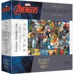 TREFL Wood Craft Origin Marvel Avengers 1000 dílků – Hledejceny.cz