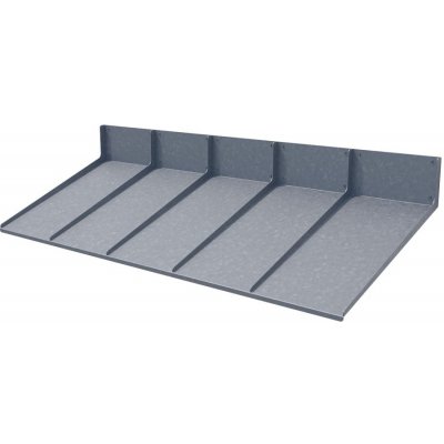 RainBlock kovová stříška nad dveře 248 x 95 cm závitové tyče (20 ks) zateplená fasáda žárový pozink – Zboží Mobilmania