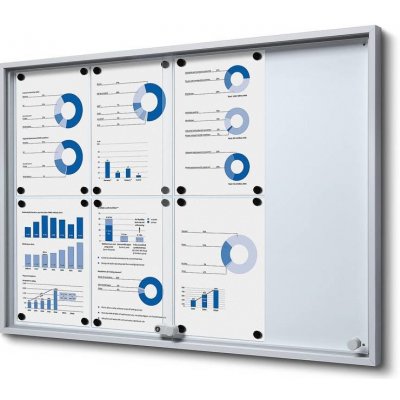 Jansen Display interiérová vitrína 8 x A4 – Zboží Živě