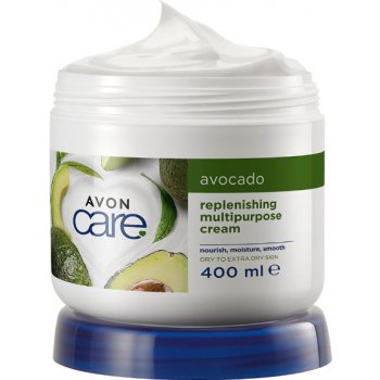 Avon Care vyživující krém na obličej, ruce a tělo s avokádem 400 ml