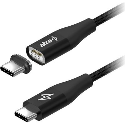 AlzaPower APW-CBTCMG115B MagCore USB-C to USB-C 100W, 1,5m, černý – Hledejceny.cz