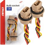 Objímka žiarovky T20 LED 12V W21/5W WY21/5W W3x16q 7443 2 ks 04834 AMiO – Hledejceny.cz
