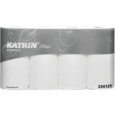 Utěrky kuchyňské Katrin Plus Kitchen 50, dvouvrstvé, 4 ks 234125