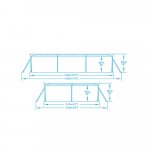 Bestway Steel Pro Frame 3 x 2,01 x 0,66 m 56411 – Zboží Mobilmania