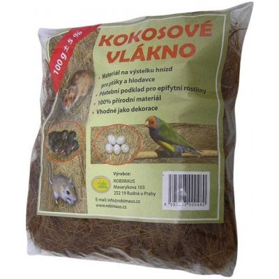 Robimaus Kokosové vlákno 100 g, 10 ks – Zboží Mobilmania