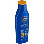 Nivea Sun Protect & Moisture hydratační mléko na opalování SPF20 200 ml – Zboží Dáma