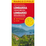 MARCO POLO Karte Lombardei Oberitalienische Seen 1:200 000. Lombardia I Laghi Del Nord Italia. Lombardy North Italian Lakes / L – Zboží Mobilmania