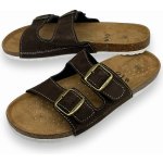 Sport Pánské nadměrné korkové pantofle černé – Zboží Dáma