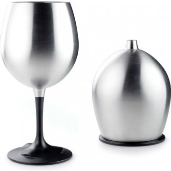 GSI Glacier Stainless Nesting Red Wine Glass