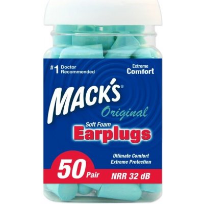 Mack's Original Soft špunty do uší 50 párů – Zboží Dáma
