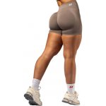 Nebbia High-waist push-up šortky Power 893 light brown – Hledejceny.cz