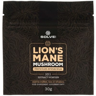 Solve Labs Houba Hericium Erinaceus 30 g – Hledejceny.cz