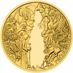 Česká mincovna Zlatá medaile Pověsti českých hradů - Démoni a přízraky na Housce proof 1/2 oz – Sleviste.cz