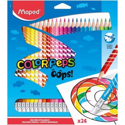 Maped 9832 Color'Peps Oops pastelky 24 ks – Zboží Mobilmania
