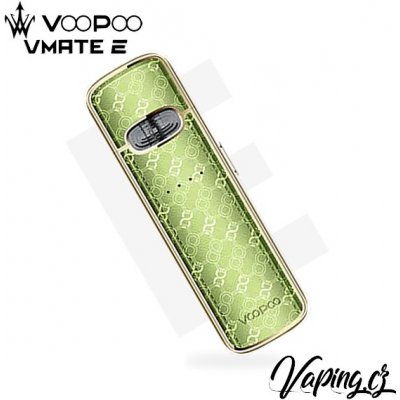 VooPoo VMATE E Pod 1200 mAh Green Inlaid Gold 1 ks – Zbozi.Blesk.cz