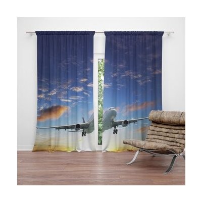 Sablio Závěs Letadlo 2: 2ks 140x250cm – Hledejceny.cz