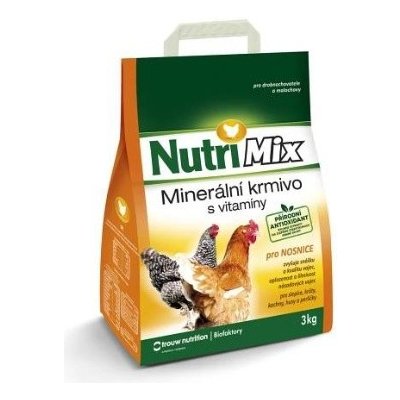 NutriMix pro drůbež - NOSNICE - Vitamix 3 kg od 136 Kč - Heureka.cz