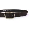 Pásek Penny Belts dámský kožený opasek 117V440 tmavě hnědý