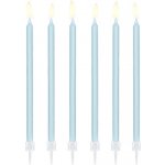 PartyDeco SVÍČKY sv.modré 14cm – Zboží Dáma