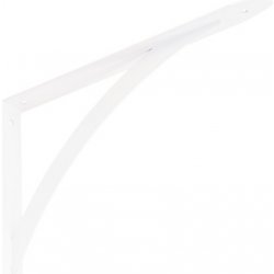 Domax WSL250 Konzole dekorativní s obloukovou vzpěrou 250x200mm, bílá