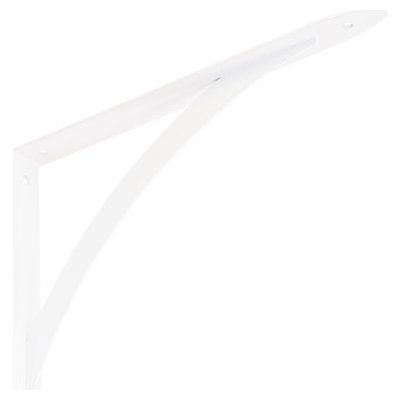 Domax WSL250 Konzole dekorativní s obloukovou vzpěrou 250x200mm, bílá – Hledejceny.cz