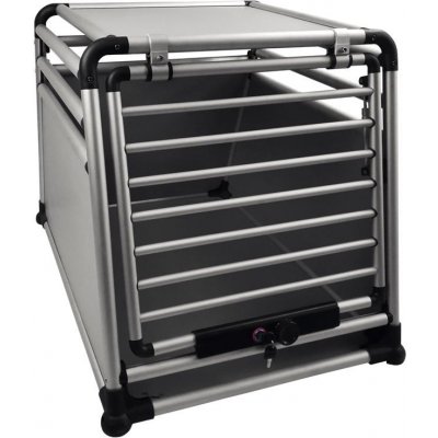 Nobby Round hliníková klec do auta XL 68 x 68,6 x 93,5 cm – Sleviste.cz