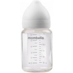 Mombella skleněná Lahvička pro miminko Antikoliková Classic Ivory 180ml – Zboží Mobilmania