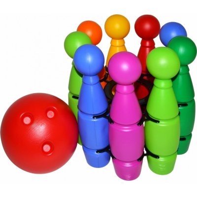 Wiky Kuželky v síťce+koule – Zboží Živě