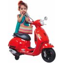 Jamara elektrická motorka Rideon Vespa červená