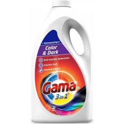 Gama Color & Dark prací gel na barevné a černé prádlo 5 l 100 PD