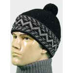Pánská zimní čepice s bambulí PLETEX M538 – Zboží Mobilmania